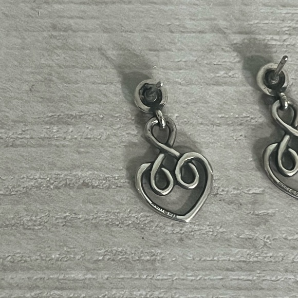 James Avery Heart earrings - Picture 3 of 4